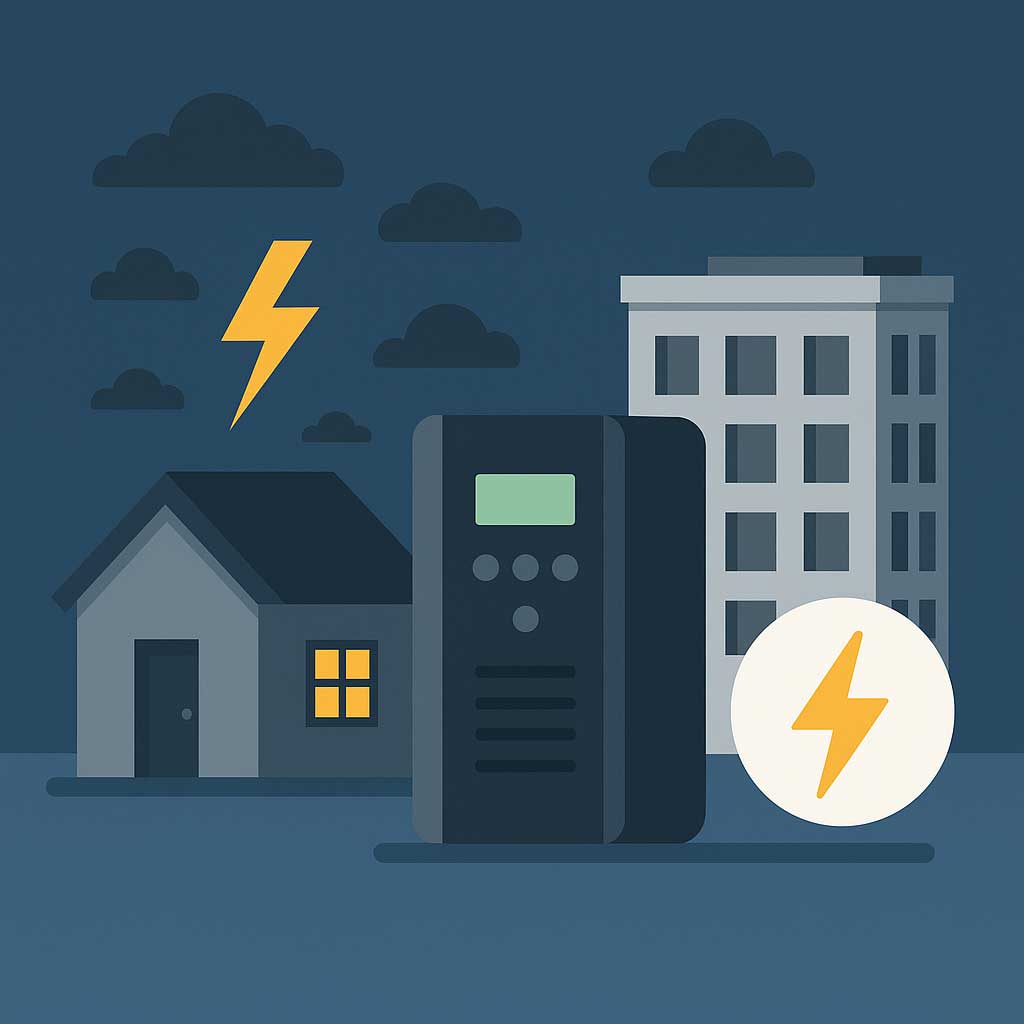 Cómo proteger tu hogar y empresa frente a apagones eléctricos